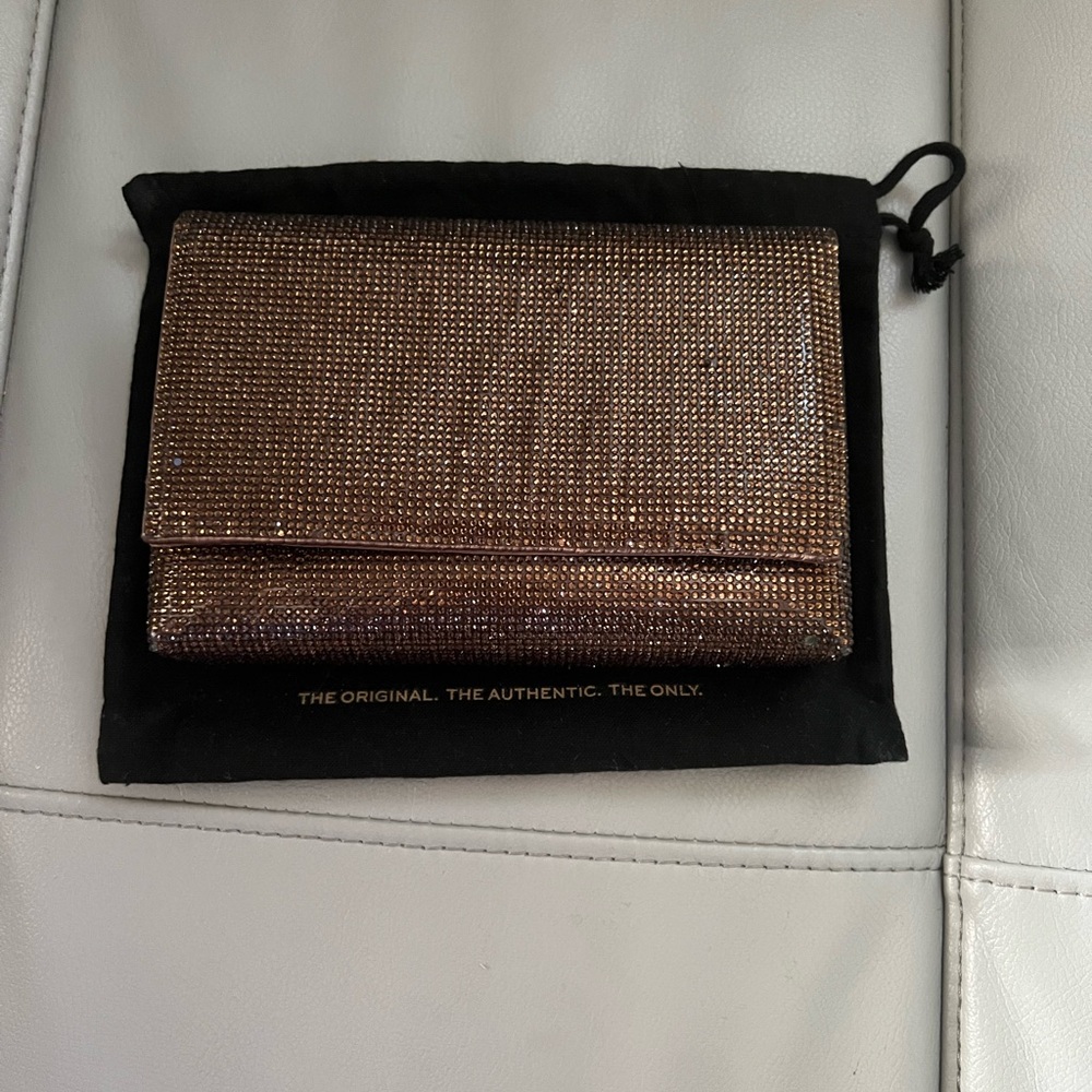 Elegant Bronze Evening Clutch